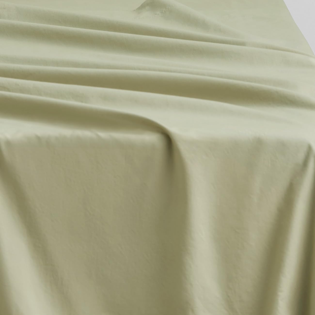 Sheridan Bayley Washed Cotton Soft Fern Fitted Sheets King 152 x 203 + 38cm