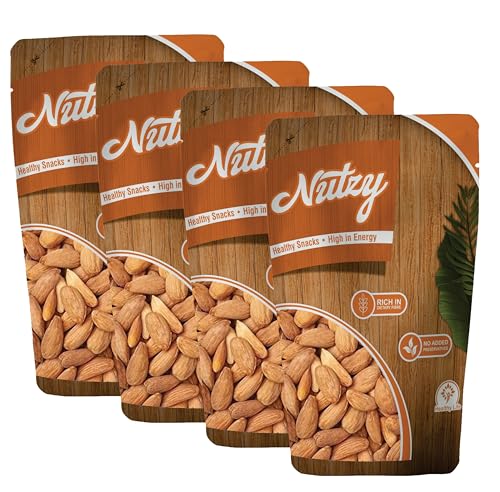 Image of Nutzy Premium Almonds (Gurbandi Almonds, 1000g)