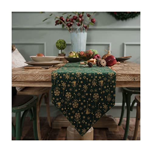 Chemin de table de Noël 30x180cm pour protéger et décorer avec soin