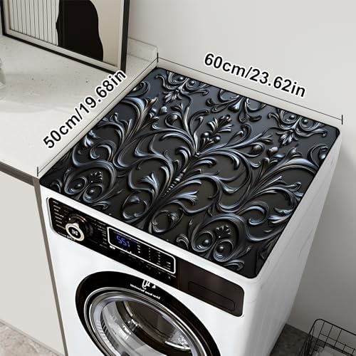 Image of Washer and Dryer Topper for Top,23.6 inch x 19.7 inch Washer Dryer Countertop Mat, Waterproof & Anti-Slip Dryer Top Protector Mat