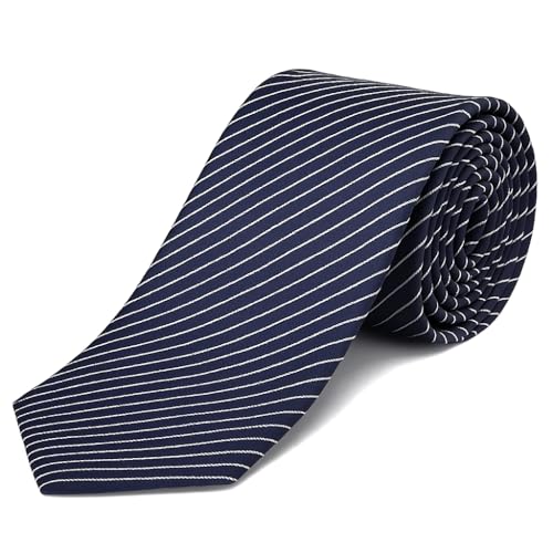Image of Micro Fiber Stripped Neck Ties For Mens Boys Tie Length & Width - 58 Inch & 3 Inch