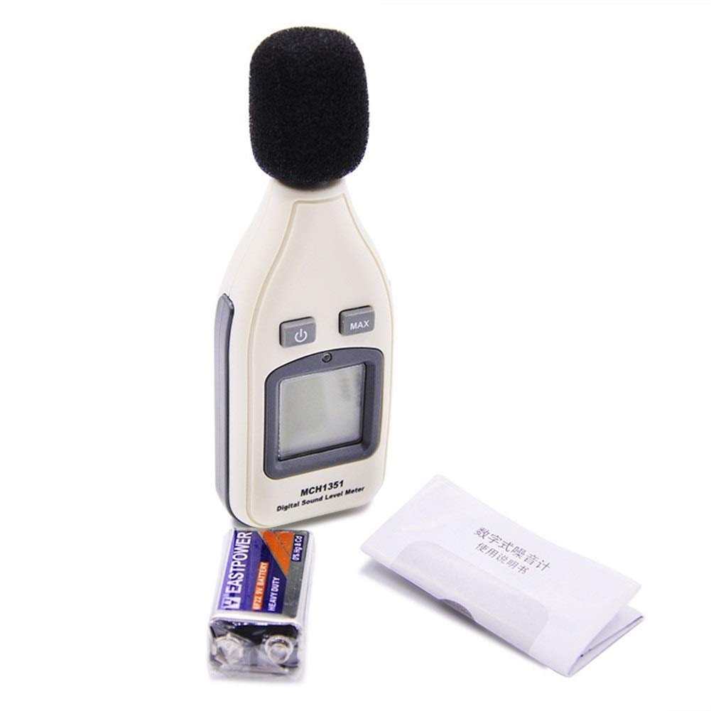 Medidor de Ruido Digital de Mano MCH-1351 31.5HZ-8kHZ Precisión de medición 1.5dB Equipos de Laboratorio electrónico