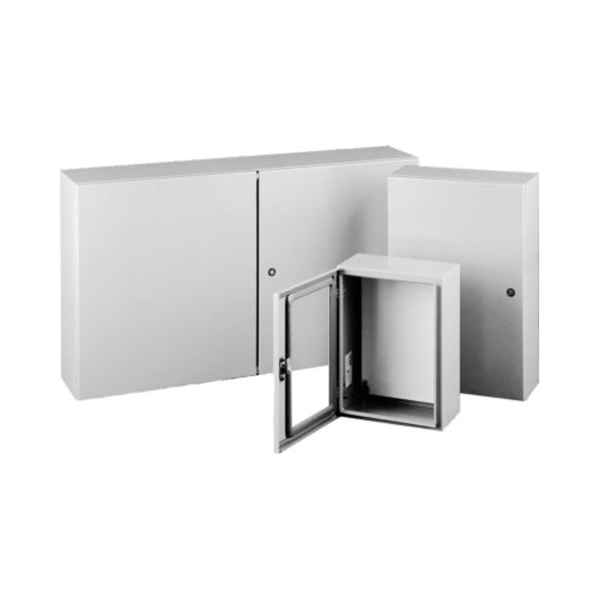Hoffman CSD24168LG Wall-Mount NEMA 4/12 Enclosure, Steel, 24.00