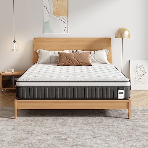 6 in Gel Memory Foam Mattress Mattresses for Cool Sleep & Pressure
