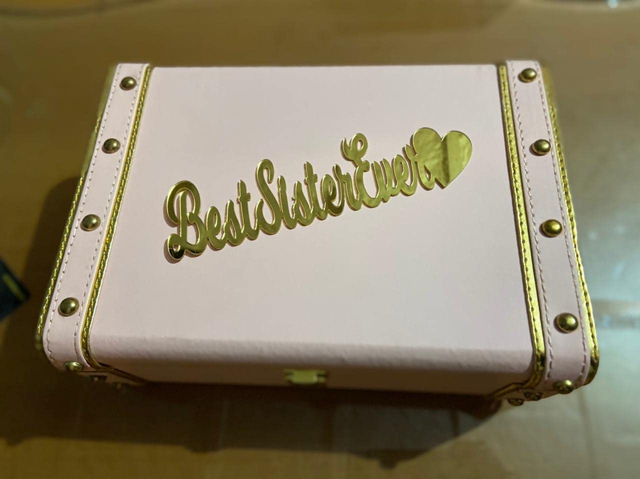 Classic Decorative Gift Trunk Box India Tradition ( Rakhi Edition ) (Pink)