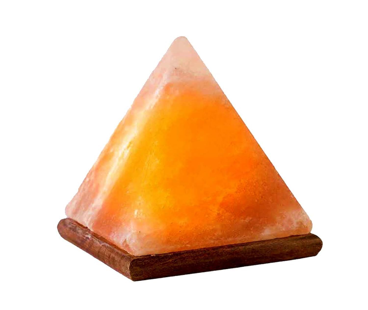 Simply Genius Himalayan Salt Lamps with Dimmer, Natural Crystal Salt Lamp Pyramid with Salt Lamp Bulb and Salt Lamp Cord, Salt Lamp Night Light For Bedrooms
