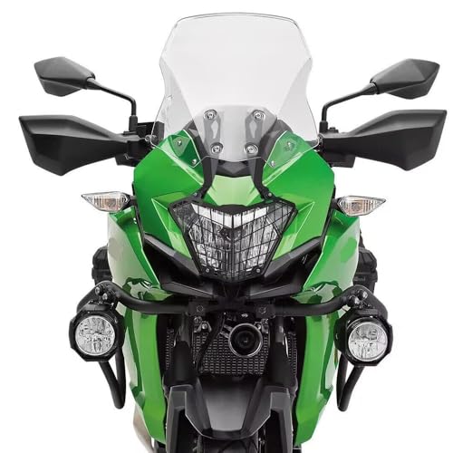Grille protection phare évitez les bris d'optique sur Versys 250 300 - 3