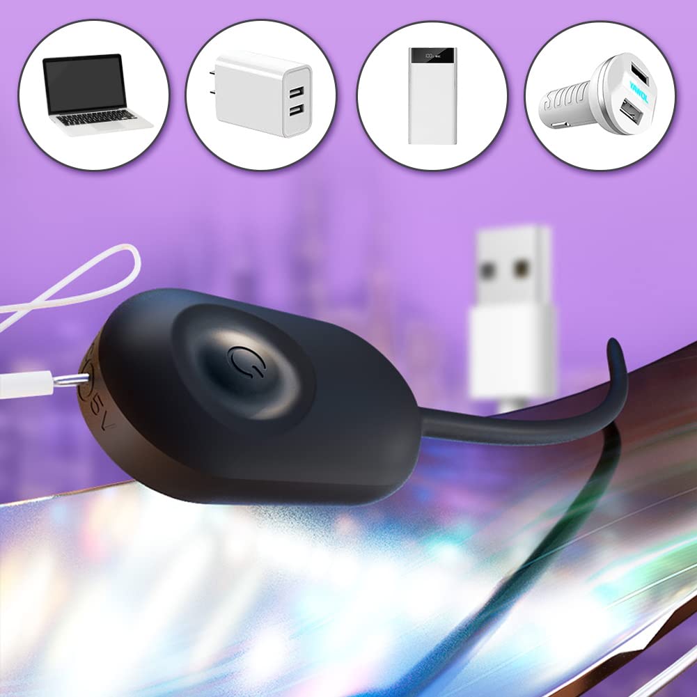 Roluck Dilatatori uretrali 10 modalità di vibrazione Dilatatore per pene in silicone Silenzioso, impermeabile, ricaricabile via USB Flessibile e liscio Giocattolo sessuale per uomini principianti