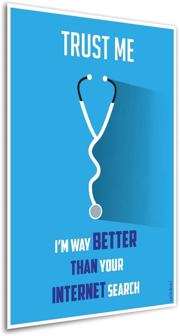 ArtinKart Doctor Clinic Hospital Abstract Poster for Room Office Digital Art Print (Multicolored, Bordered, 12x18 inches, Unframed)