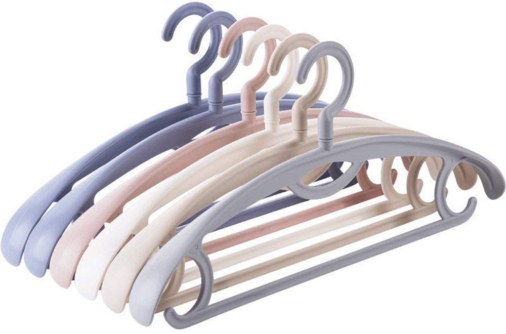 Cintres à linge MU bleus | Épaules larges anti-déformation pour vêtements