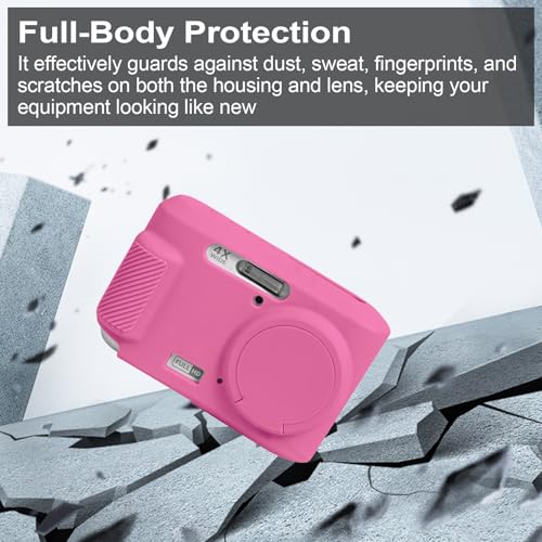 Funda para cámara Kodak PIXPRO FZ45 de silicona suave miniatura 3