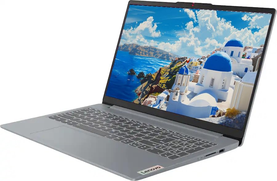 Image of Lenovo Ideapad Slim 3 15.6 inch FHD Touchscreen Laptop, AMD Ryzen 7 5825U, 16GB RAM, 512GB SSD, AMD Radeon, Windows 11 Pro, Arctic Grey with Stylus