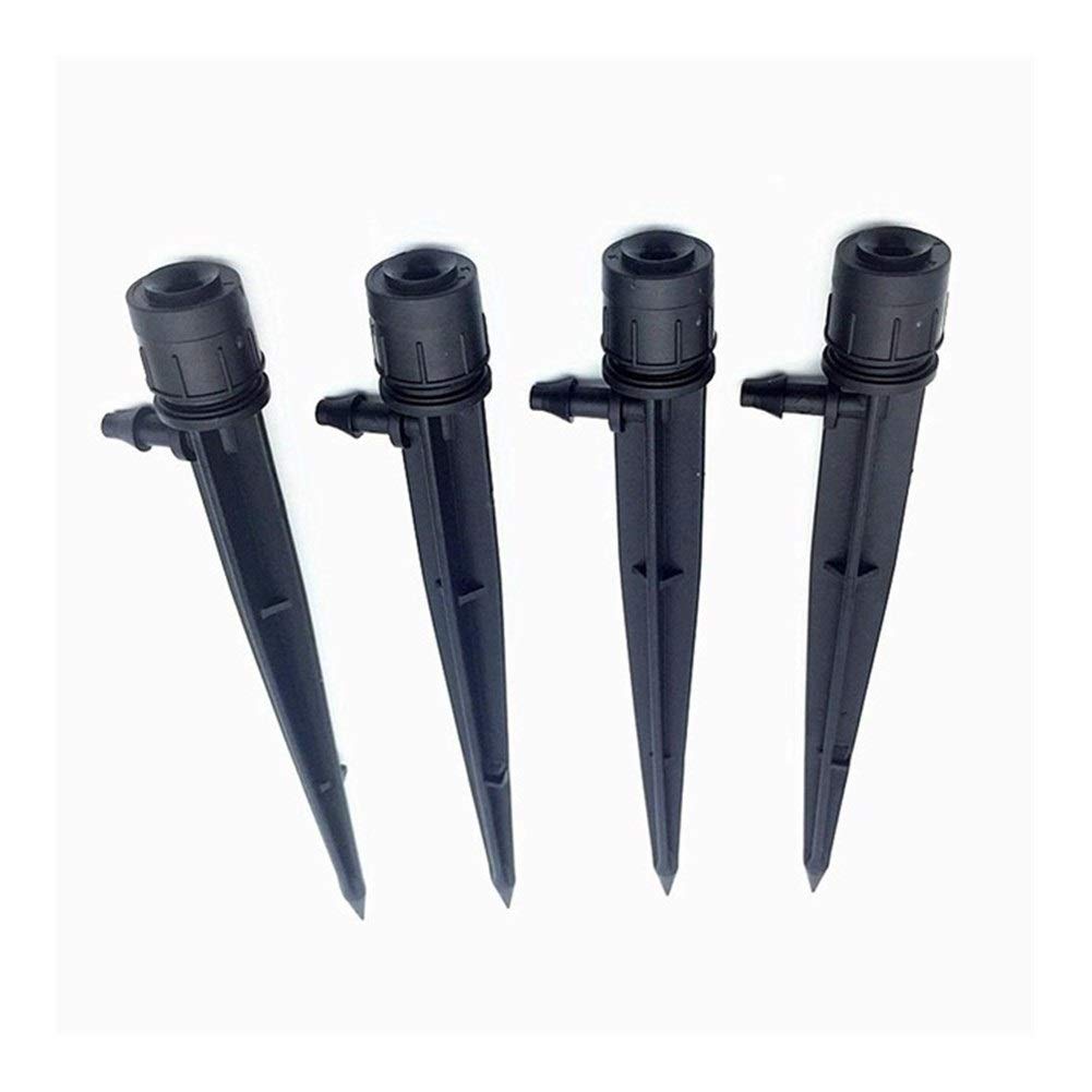 Tuyau de 1/4 pouce système d'arrosage de jardinage automatique avec micro-asperseur rotatif x100