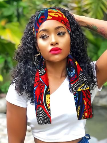 Woeoe African Lace Head Edge Wrap Colorful Pattern Satin Edge Laying Scarves Soft Long Silk Wig Scarf for Women and Girls(Pack of 3)…3