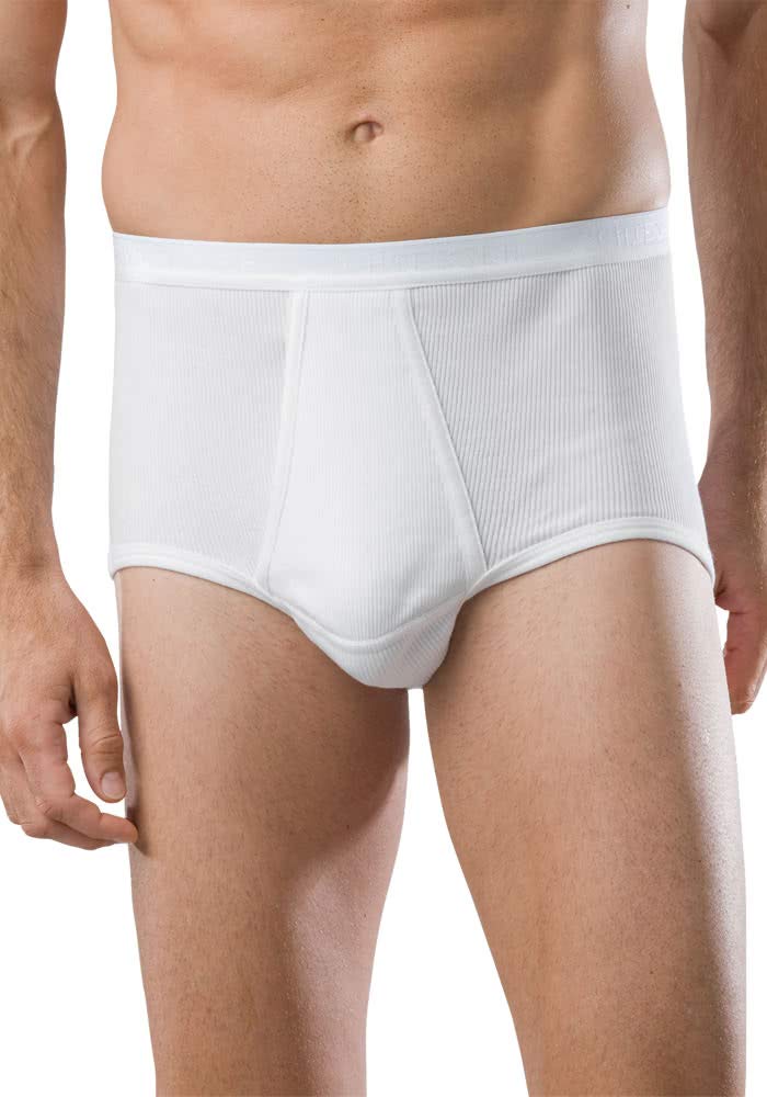 Schiesser Men's briefs, White (100-White), M
