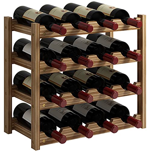 Titular de la botella de vino Decoración de vino Decoración Estante de vino Madera maciza Hogar pequeño Pantalla de vino simple. para almacenamiento de cocina ( Color : Wood , Size : 39.5x22.3x44cm ) Cover