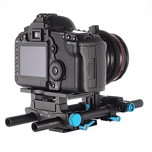 Fotga Dp500 Iis 15Mm Rod Rail Rig With Cheese Baseplate And Lens Support 15Mm Rod Clamp For Follow Focus Matte Box Film Photography Canon Nikon Sony Pentax Fujifilm Olympus Dslr Cameras #TOP4