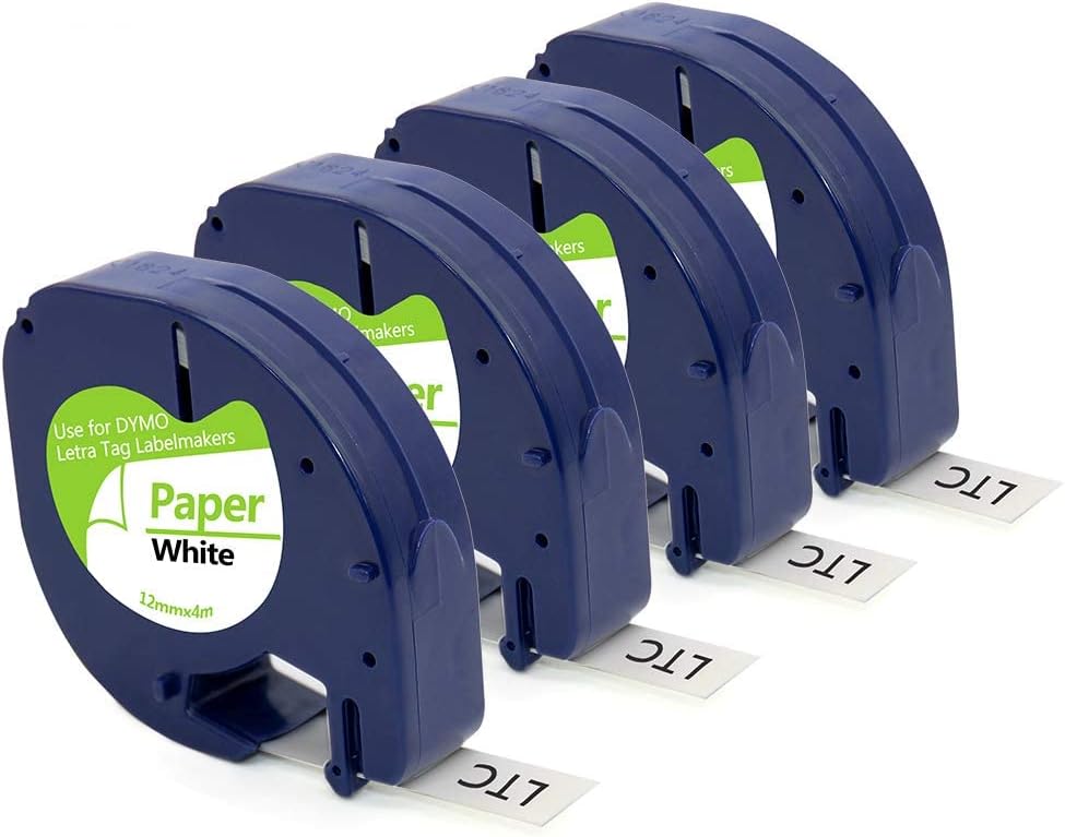 MARKLIFE Label Tape Cassettes SelfAdhesive Paper Labeling