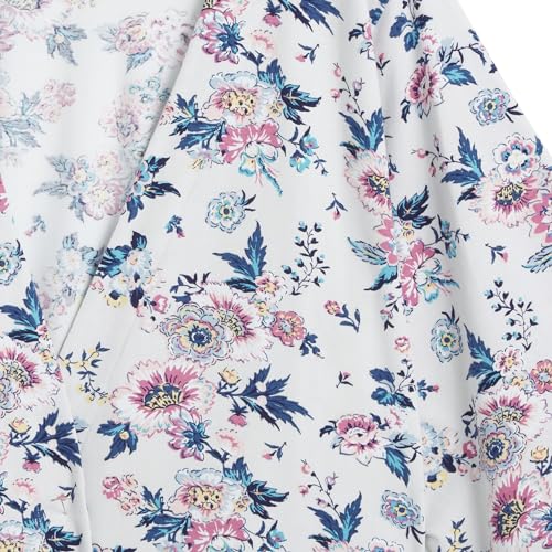Image of Vera Bradley Women's Cotton Cozy Knit Robe (Extended Size Range)