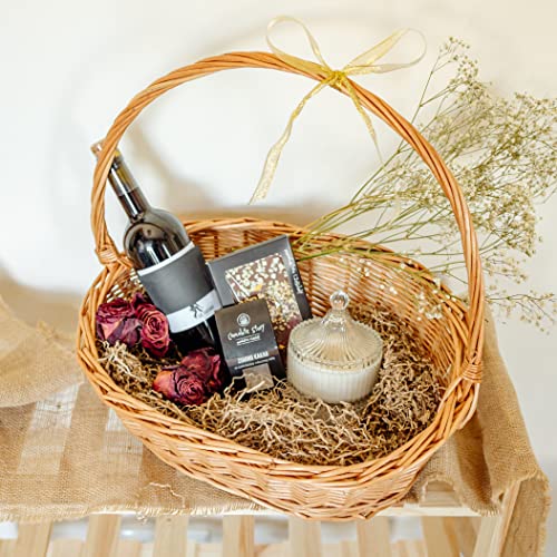 Creative Deco 200g Ökologisches Natur Füllmaterial Geschenk aus Papier | Stroh für Pakete | Papier-Schnitzel | Deko Verpackungsmaterial für Weihnachts-Geschenke | KOMMT IN Blauer Tasche