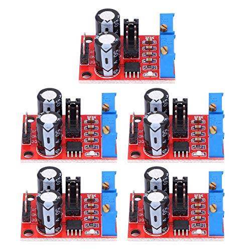 Image of Garosa Pulse Frequency Generator Module Board with Adjustable Duty Cycle and Stepper Motor Driver Function NE555-Based Signal Source (5-Pack)