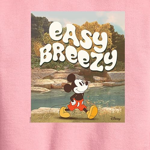 Disney - Standard - Easy Breezy - Toddler & Youth Crewneck Fleece Sweatshirt2