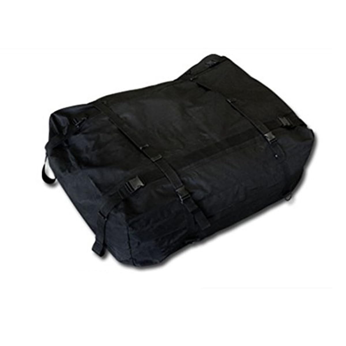 R&L Racing Heavy Duty Universal Black Water-Resistant ROOF TOP Cargo Carrier Bag Travel Luggage Storage
