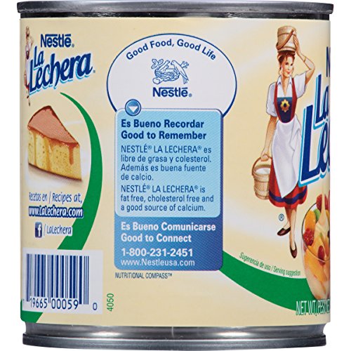 Nestle La Lechera, Fat Free Sweetened Condensed Milk, 14 Oz #TOP3