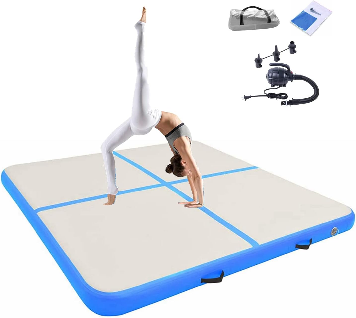 エアートラック 体操 エアマット タンブリングマット 3/4/5/6M長さ1m