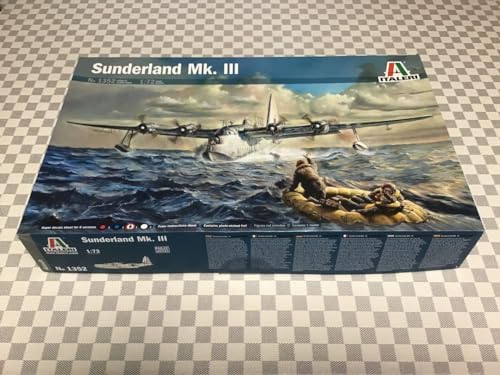 ITALERI 172 Short Sunderland MkIII Avion : Maquette plastique hydravion Seconde Guerre Mondiale