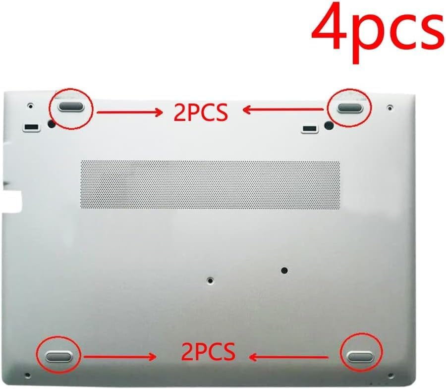 Miniatura 2 de GinTai 4 piezas de goma para pie de pie inferior de repuesto para HP 820 G5 G6830 G5 G6840 G5 G6  850 G5 G6  725 G5 G6745 G5 G6735 G5 G6 funda