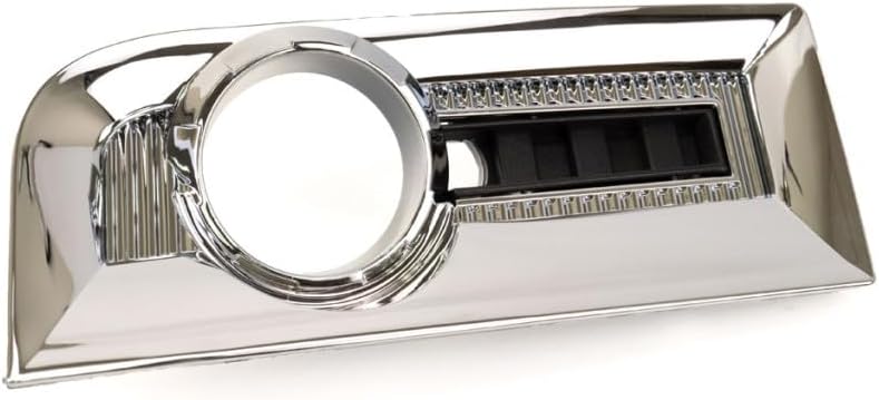 For GMC Terrain Fog Light Cover 2010 11 12 13 14 2015 Passenger Side | Bezel | Chrome | DOT/SAE Compliance | GM1039123 | 25818476