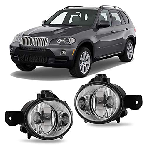 Winjet Compatible with BMW [2012-2014 2015 X1] [2007-2010 X3] [2007 2008 2009 2010 2011 2012 2013 X5] Driving Fog Lights
