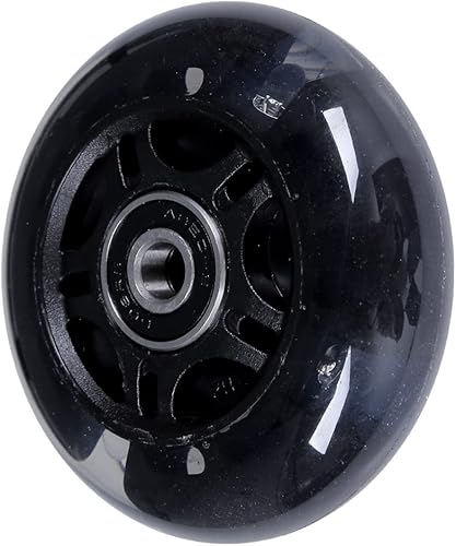 Miniatura 8 de AOWESM Ruedas de patinaje en línea iluminadas de 2.520in de 2.520in L.E.D Glow Flash Patines de repuesto con rodamientos ABEC-9 para niños, niñas,