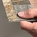Aspect Peel and Stick Stone Overlay Kitchen Backsplash - Weathered Quartz (Approx. 15 sq ft Kit) - Easy DIY Tile Backsplash