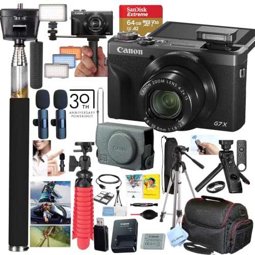Canon PowerShot G7 X Mark III edición Graphite + accesorios