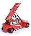 STARBLINK 1/50 Container Reach Stacker Model, Miniature Engineering Vehicle Toy, Construction Truck Collection, Realistic Simulation for Collectors