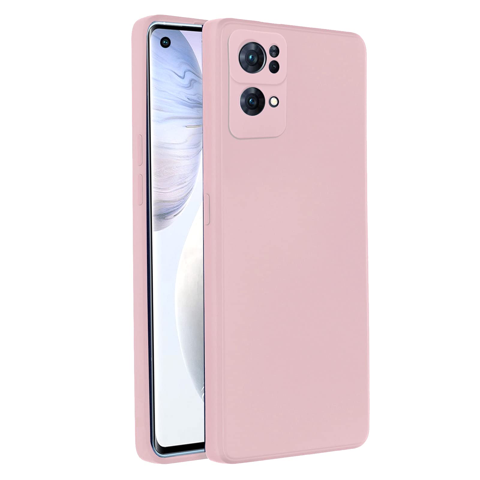 LIRAMARK Silicone Soft Back Cover Case for Oppo Reno 7 Pro 5G (Pink) (B0B3FB35NY) Amazon Price History, Amazon Price Tracker