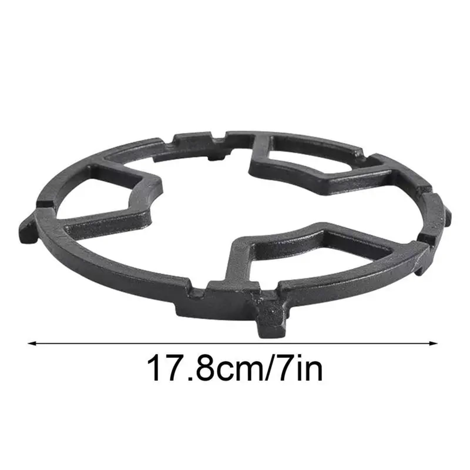 Anillo Reductor Cocina Gas Estante for estufa de Gas, quemadores de hierro fundido, utensilios de cocina, anillo, rangos de Gas, estante de soporte for Wok, cocina, estufa de Gas, 2 uds.