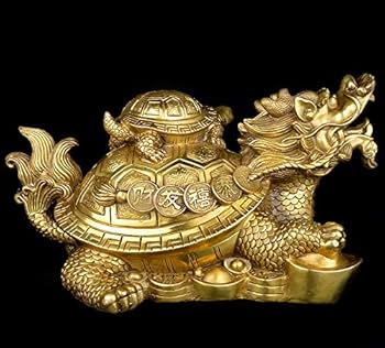 【神龜のご加護】世界尊者『LPリュウ師』超金運到来の神亀　プラクルアン　中　③ Amazon.co.jp: LAOJUNLU 母子龍亀 振り子 39cm 富返し 龍頭亀