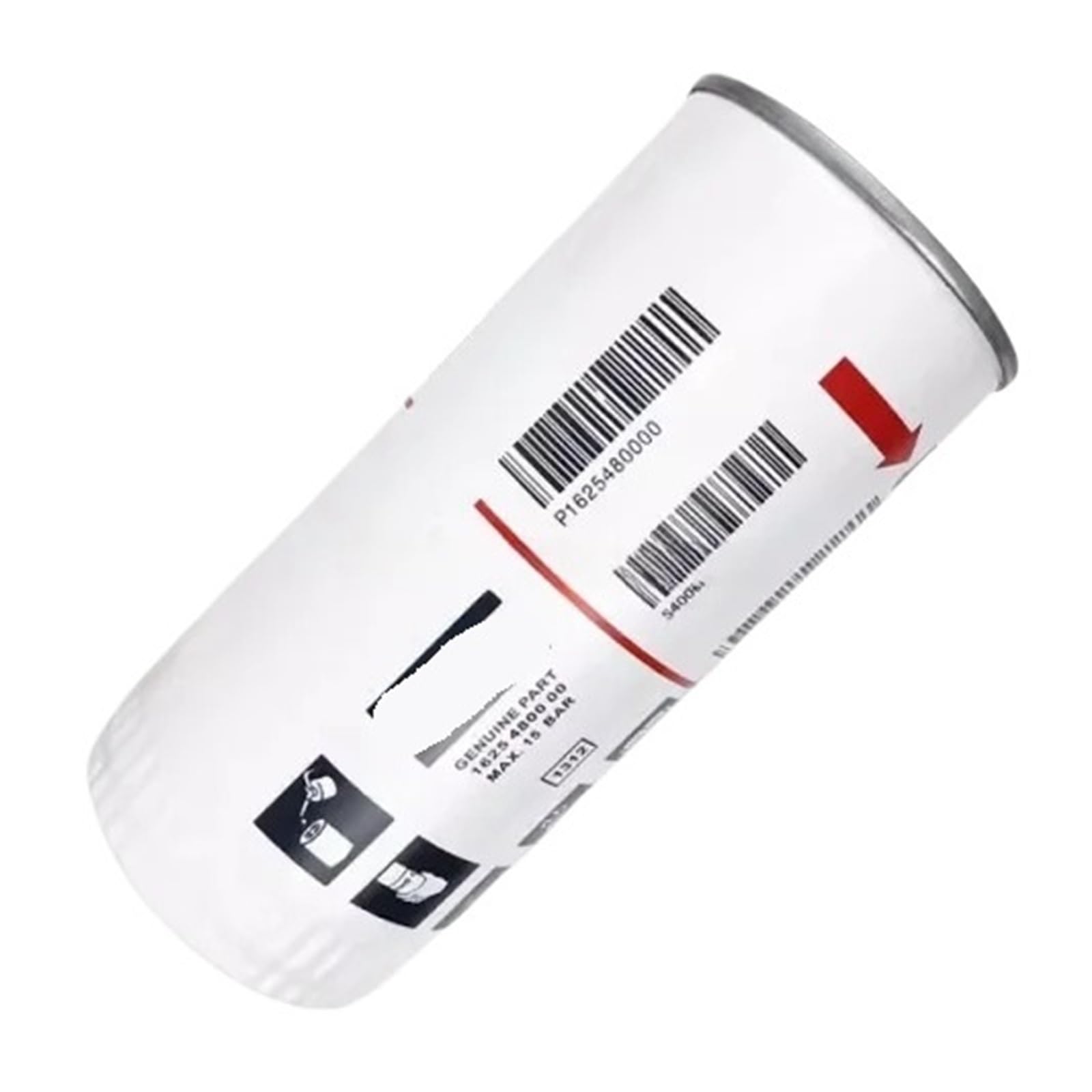 Cleufwko One Color Filter Element Fits Ga22vsd+P Air Compressor 1625480000 1625480050