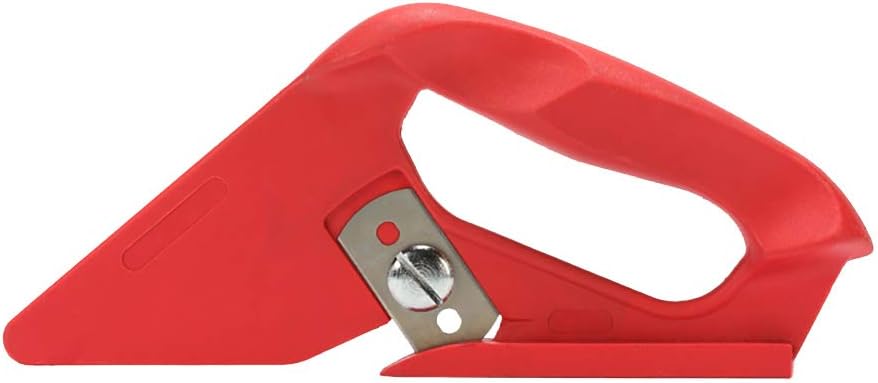 Professional Loop Pile Cutter Carpet Cutter Carpet Push Knife Carpet Tools (Red)