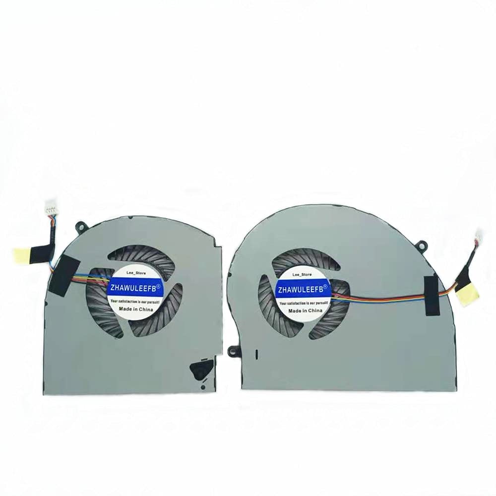 Replacement New CPU and GPU Cooling Fan for Dell Alienware 17 R4 R5 Series MG75090V1-C060-S9A MG75090V1-C070-S9A P31E ALW17C 0K2PKV 04RFW1 Fan