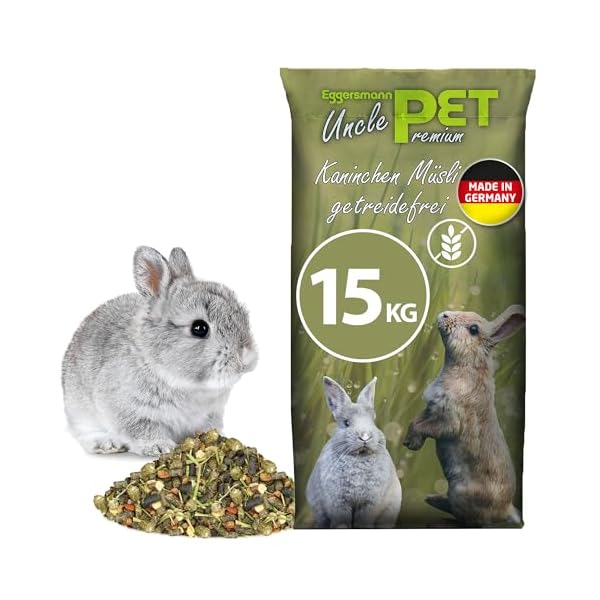 Eggersmann Uncle Pet Premium Kaninchen Müsli getreidefrei