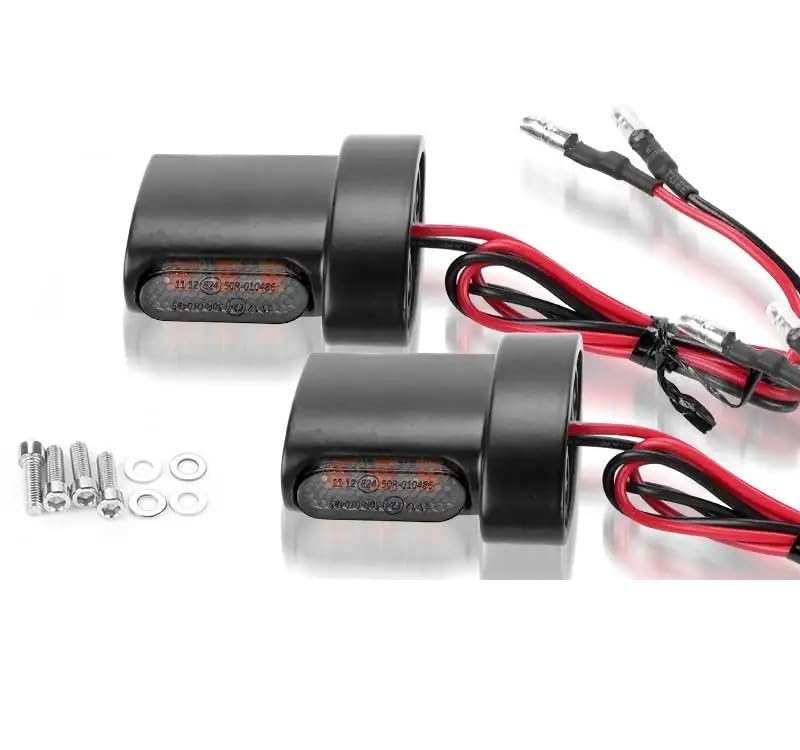 Clignotant arrière de moto LED latéral puissant pour Sportster