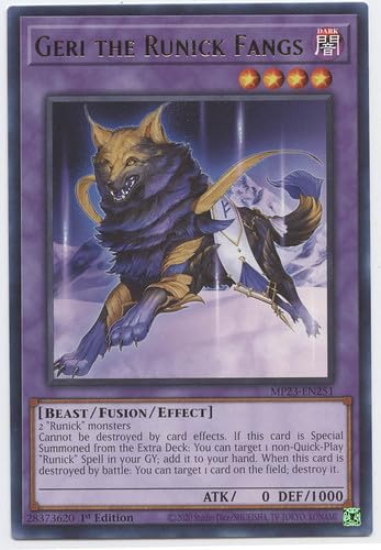 Geri The Runick Fangs - MP23-EN251 - Rare