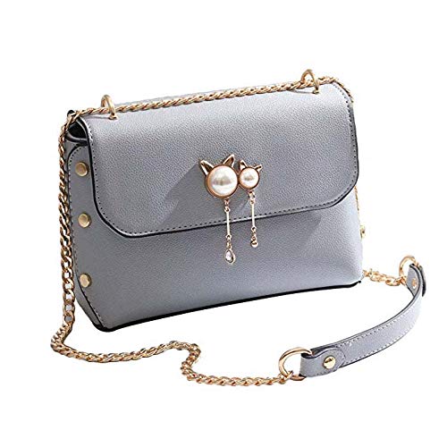 Sac à bandoulière chic avec chaîne et sacoche femme toutes saisons