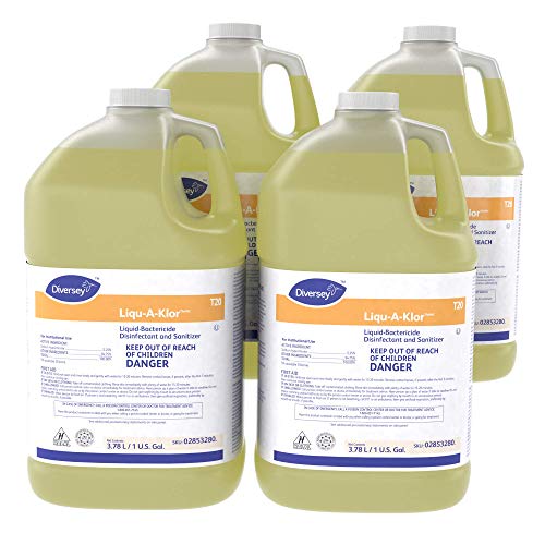 Amazon Com Diversey Suma Liqu A Klor Sanitizer 1 Gallon Case Of 4 Health Household
