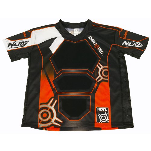 NERF DART TAG Official Competition Jersey - Orange (Small/Medium)