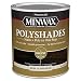Minwax 613950444 PolyShades - Stain & Polyurethane in 1 Step, quart, Classic Black, Satin